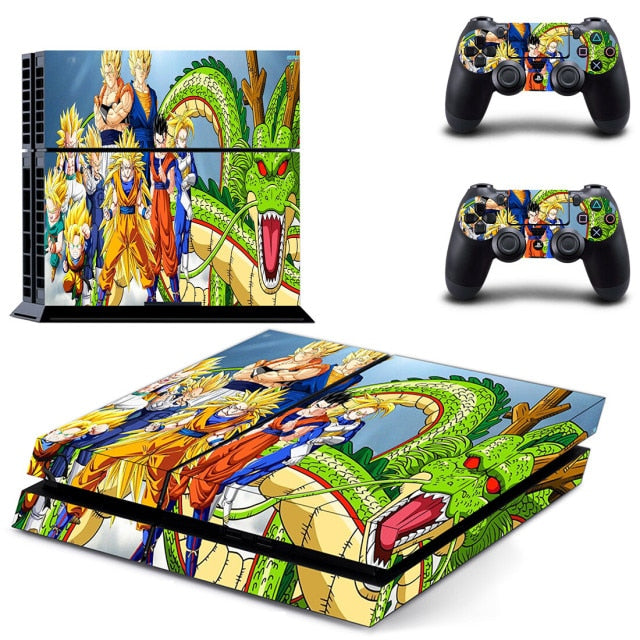 Shenron Dragon Ball Z PS4 Aufkleber Playstation