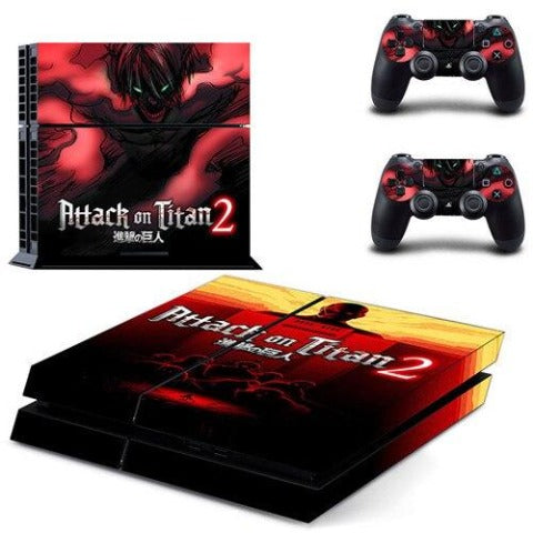 Shingeki no Kyojin Attack on Titan PS4 Sticker Playstation