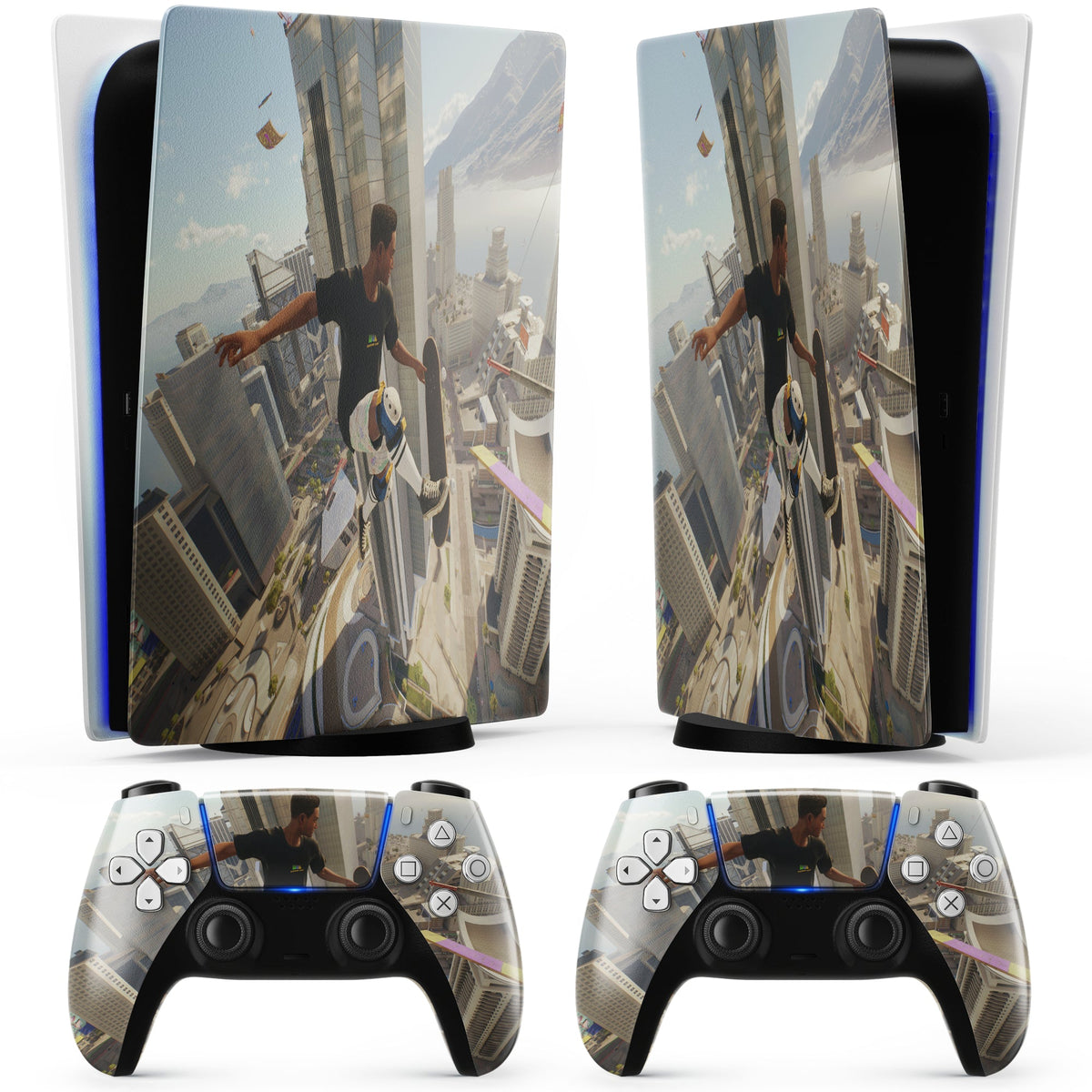 Sticker para PS5 de Skate City