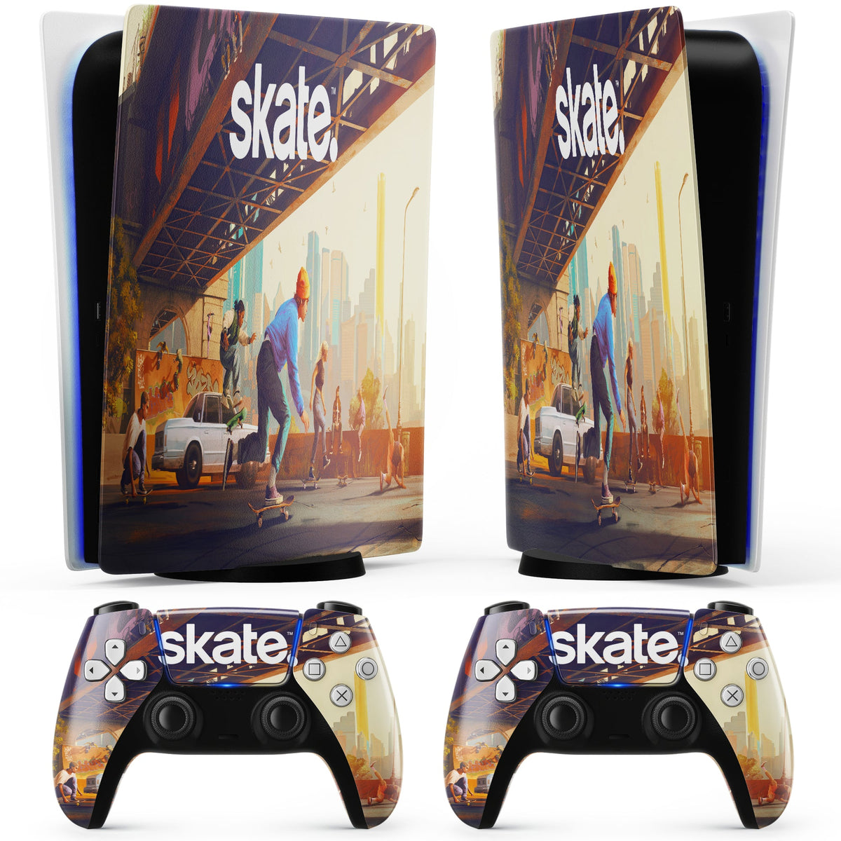 Skate cover PS5 sticker