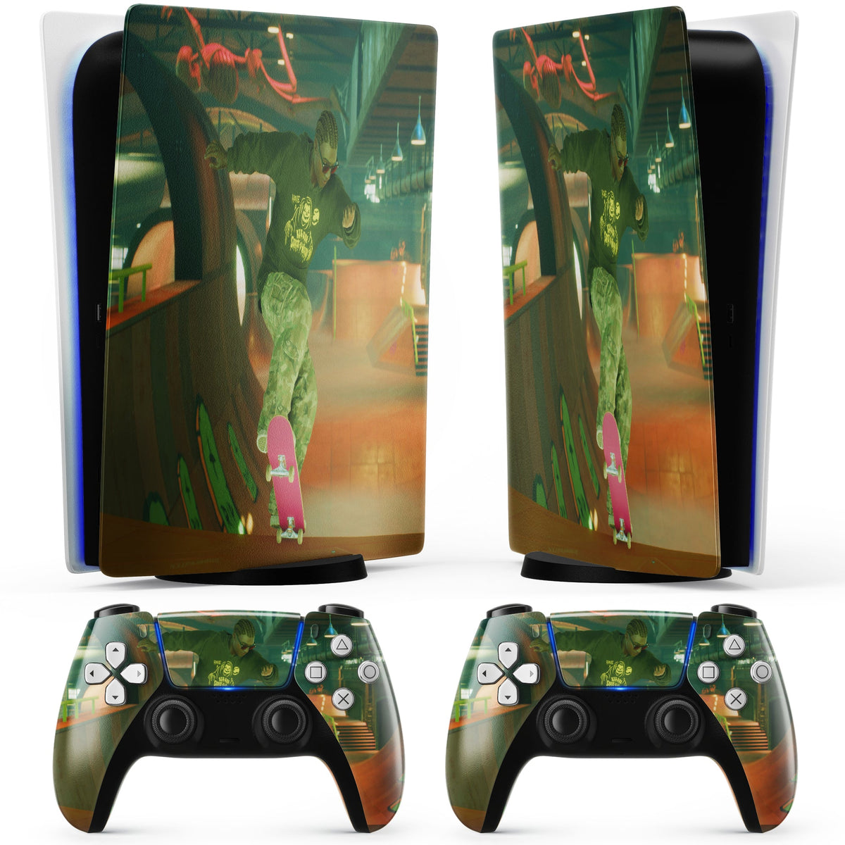 Calcomanía de movimiento de skate para PS5