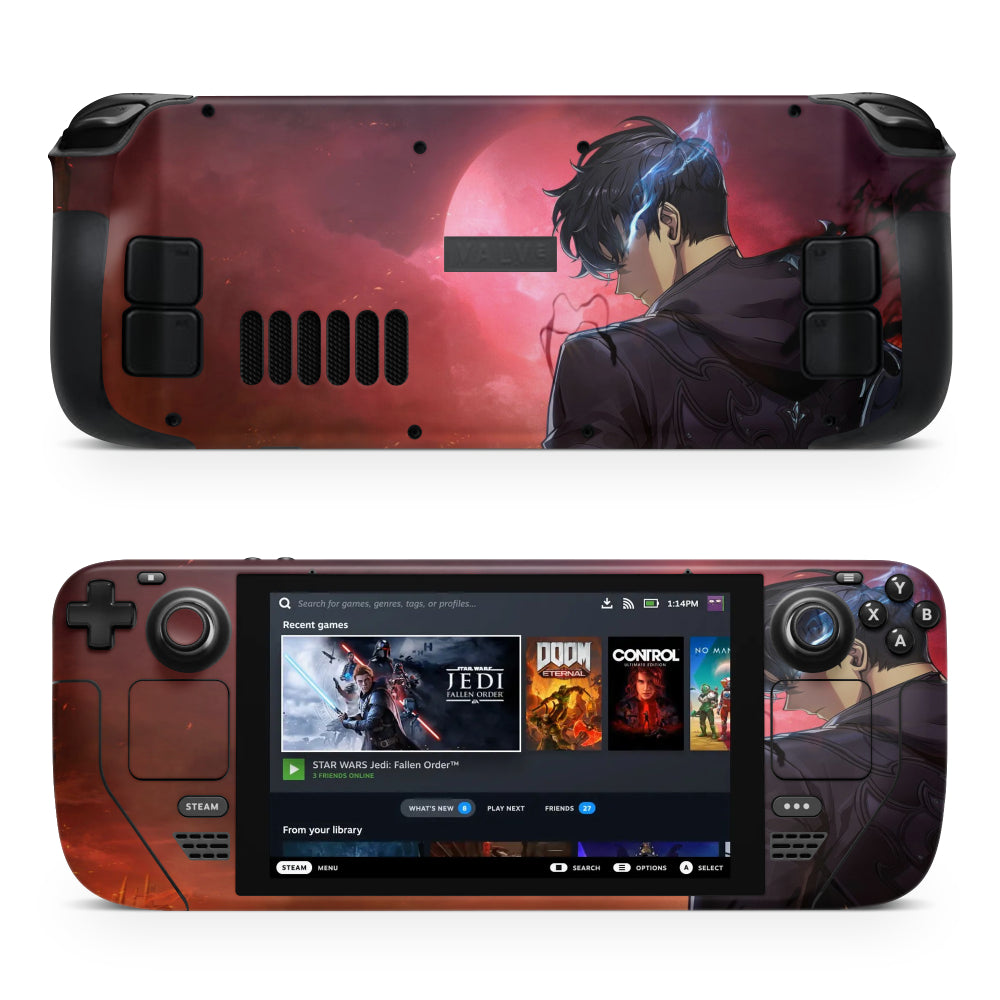 Adesivo Solo Leveling per Steam Deck