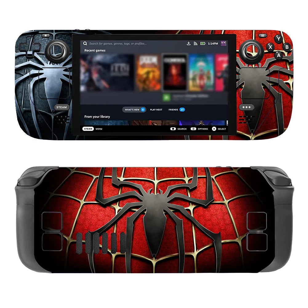 Spiderman Steam Deck Sticker