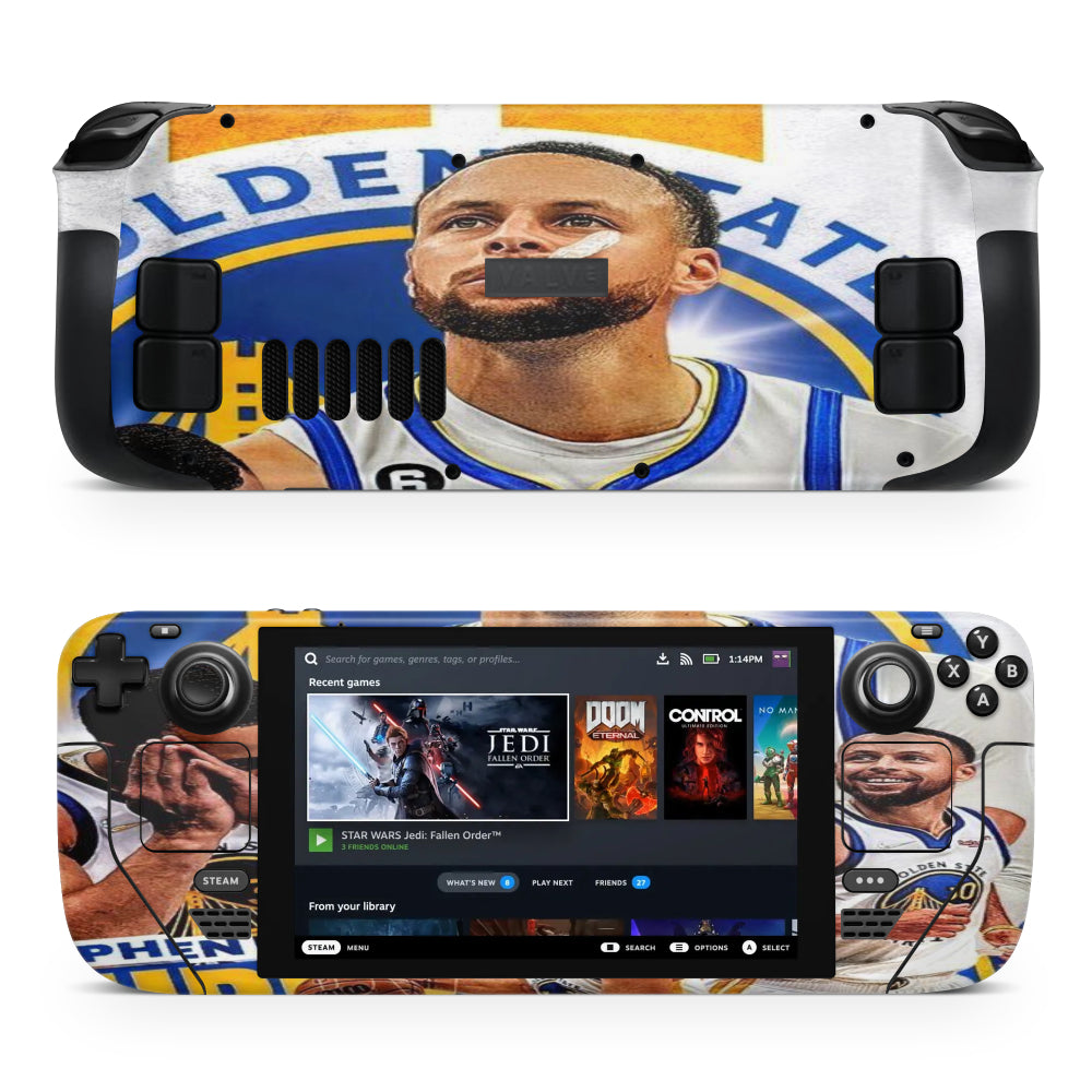 Steph Curry NBA2K Steam Deck Sticker