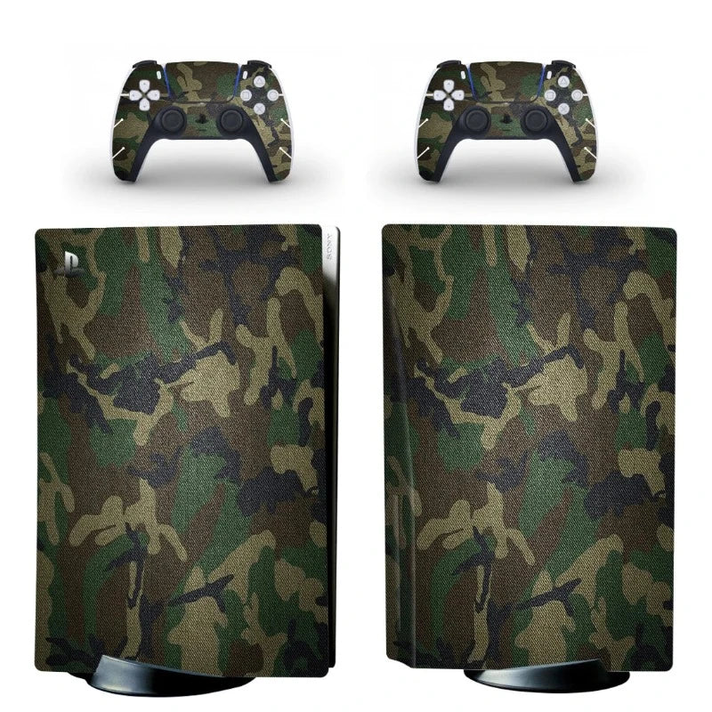 Military Camouflage PS5 Sticker