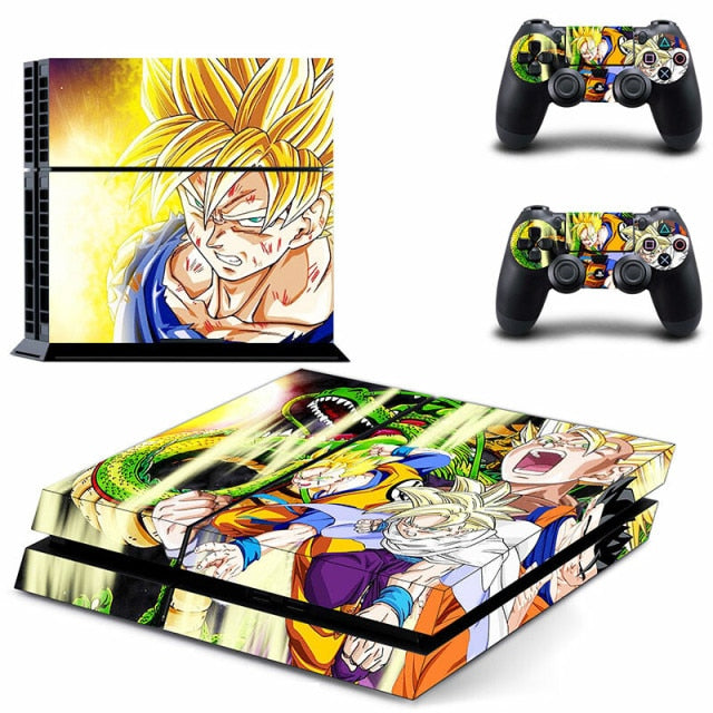 Super Saiyan Dragon Ball Z PS4 Sticker Playstation