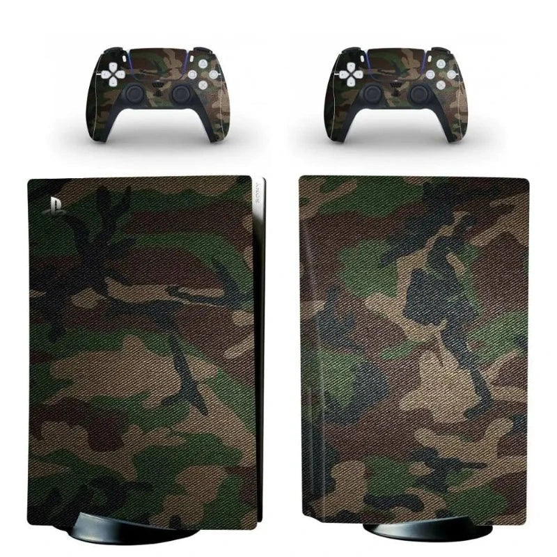 Tank Camouflage PS5 Sticker