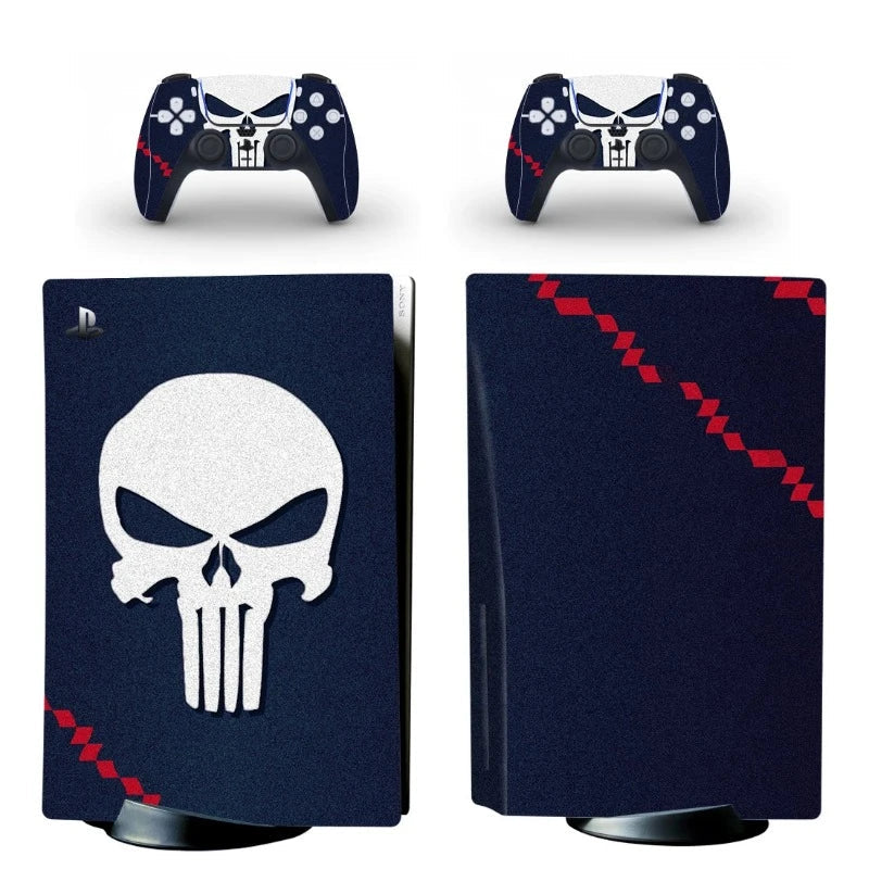 The Punisher Blue PS5 Sticker