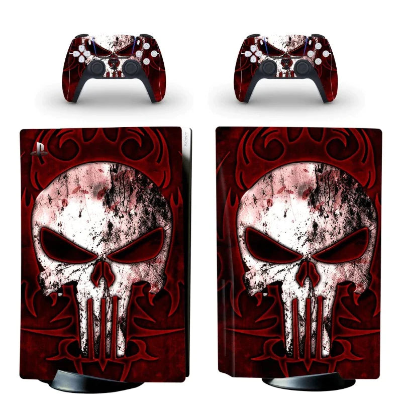 The Punisher PS5 Sticker