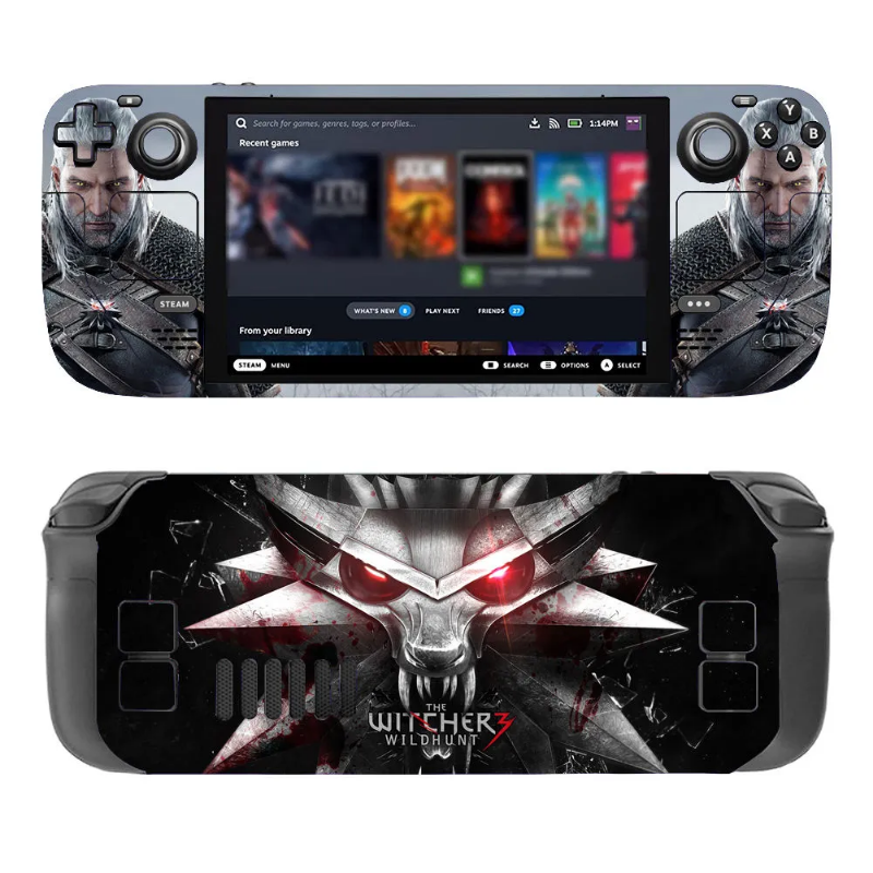 The Witcher 3 Wild Hunt Steam Deck Sticker