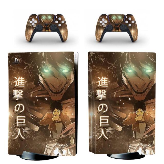 Attack On Titan PS5 Sticker