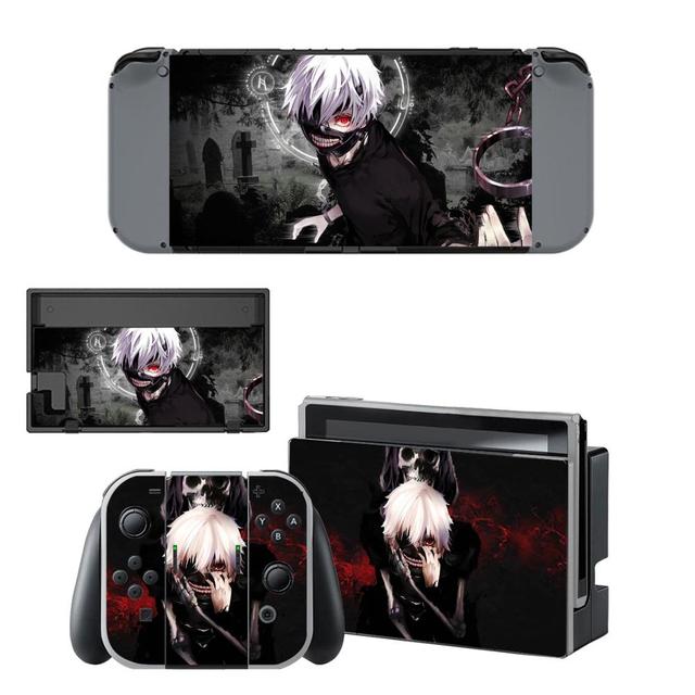 Tokyo Ghoul Ken Kaneki Maske Nintendo Switch Aufkleber