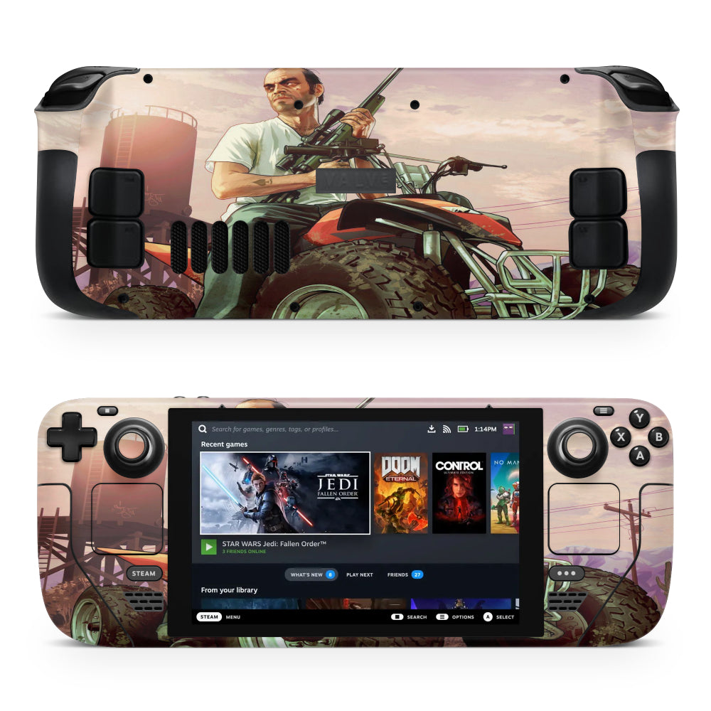 Trevor GTA Steam Deck Sticker