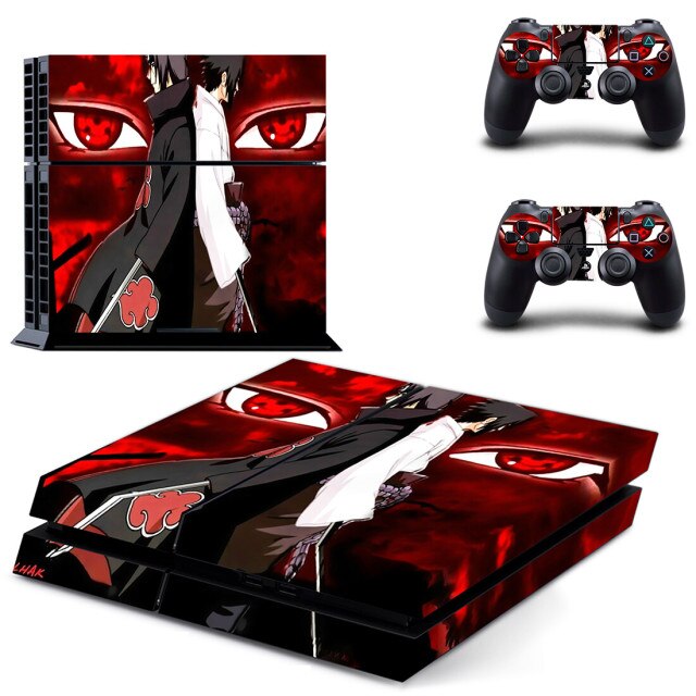 Uchiha Naruto PS4 Sticker Playstation