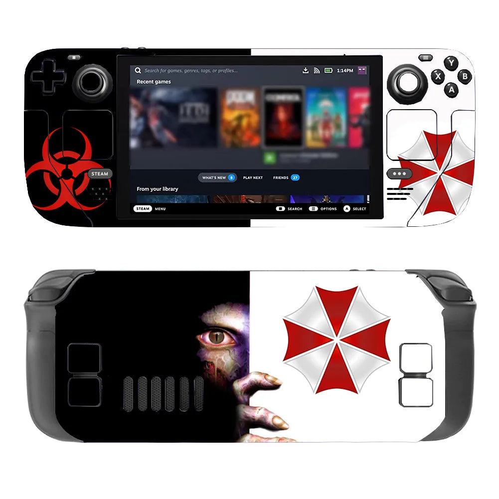 Umbrella Corp Resident Evil Steam Deck Sticker