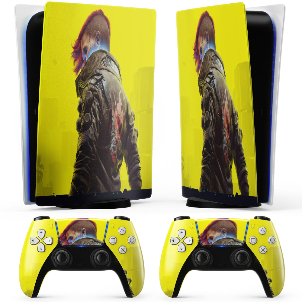 Autocollant V Cyberpunk 2077 pour PS5