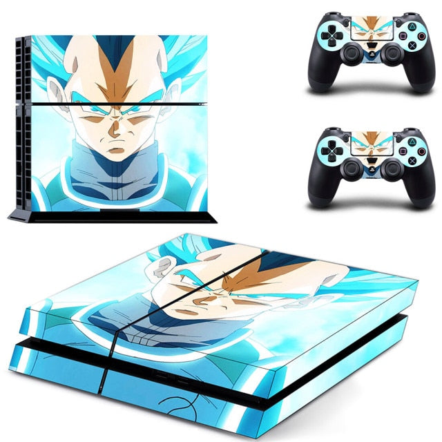 Vegeta Dragon Ball Super PS4 Sticker Playstation