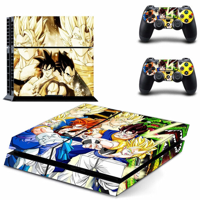 Vegeto & Gogeta Dragon Ball Z PS4 Sticker Playstation