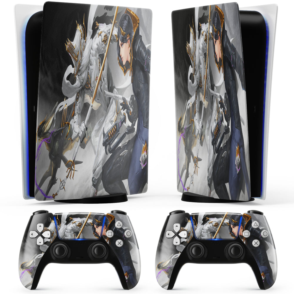 Warframe Charaktere PS5 Aufkleber