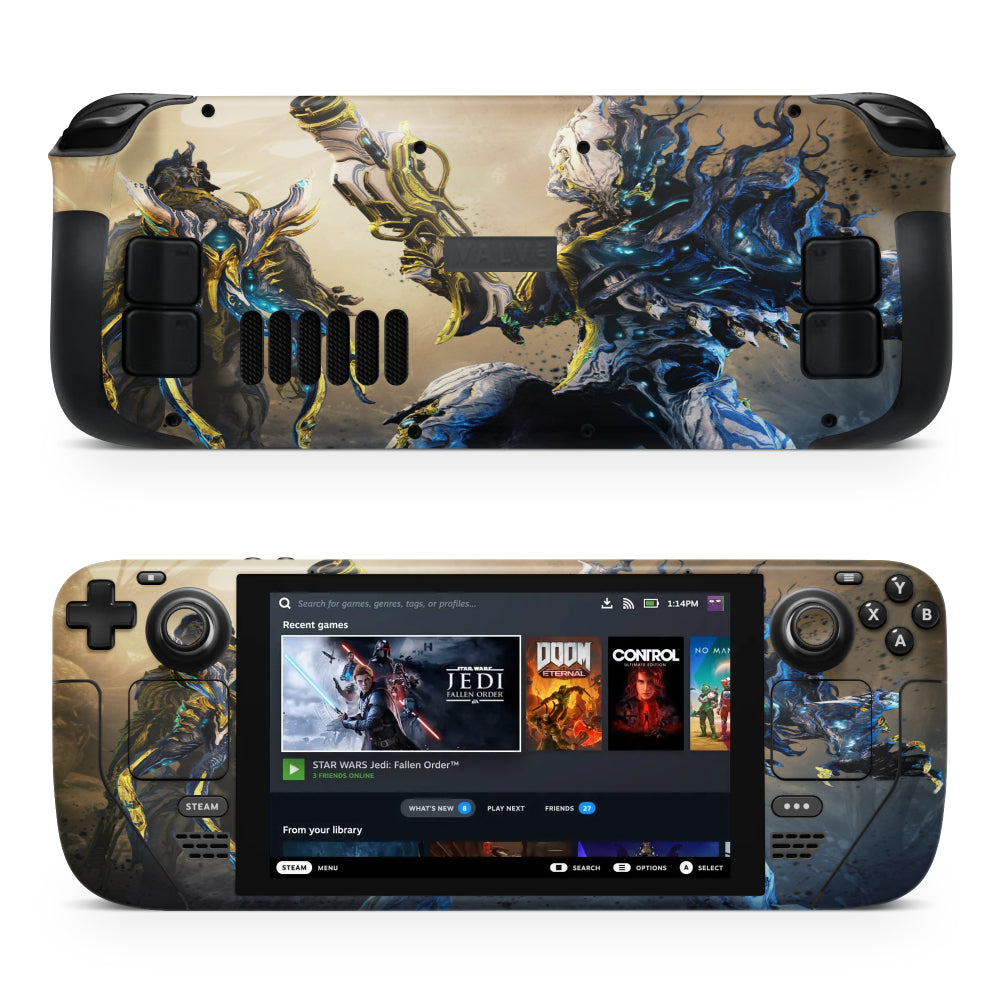 Warframe prime Steam Deck Sticker