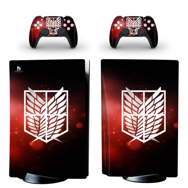 Wings of Freedom Attack On Titan PS5 Sticker