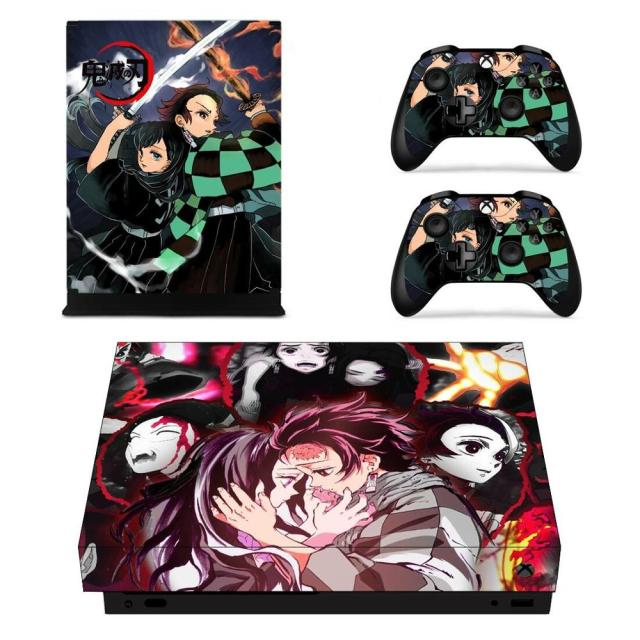 Adesivo Xbox Demon Slayer Tanjiro Nezuko Tokito