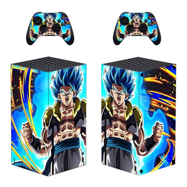 Xbox Sticker Gogeta Blue