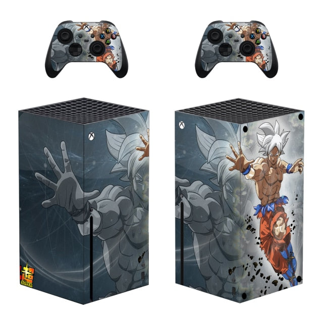 Xbox Sticker Goku Ultra Instinct