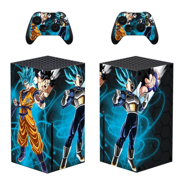 Xbox Sticker Goku & Vegeta