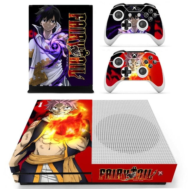 Pegatina de Xbox roja Fairy Tail