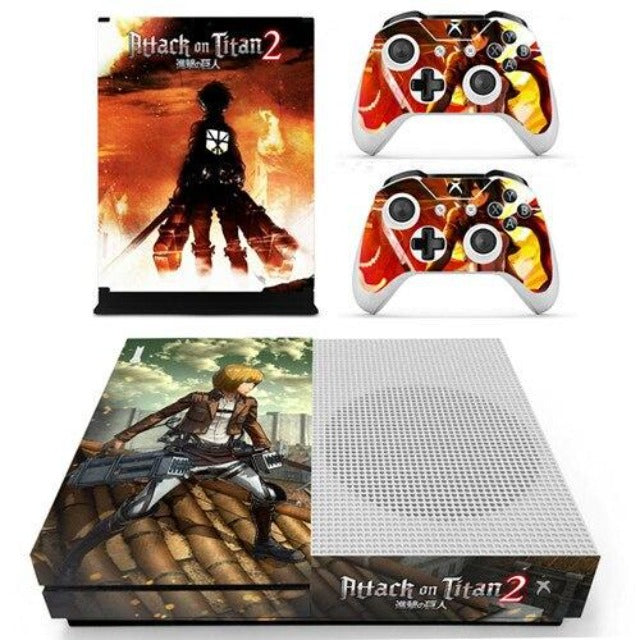 Xbox Sticker Shiganshina Attack on Titan