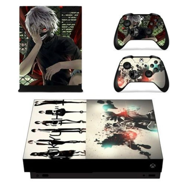 Xbox Sticker Tokyo Ghoul characters