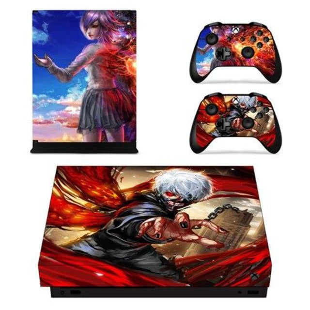 Xbox-Aufkleber Touka & Ken Kaneki Tokyo Ghoul