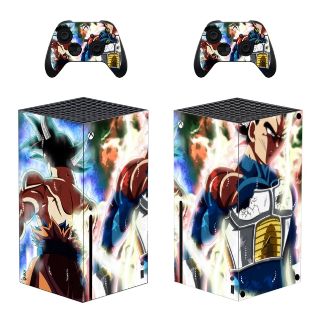 Sticker para Xbox Vegeta &amp; Goku Ultra Instinto