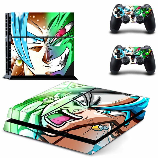 Autocollant Zamasu vs Goku Dragon Ball Z PS4 Playstation